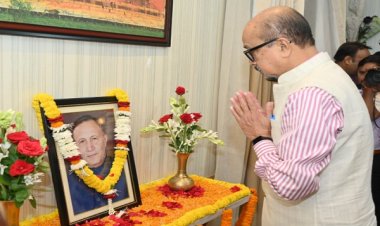 पूर्व राज्यपाल शेखर दत्त को राजभवन में दी गई भावभीनी श्रद्धांजलि