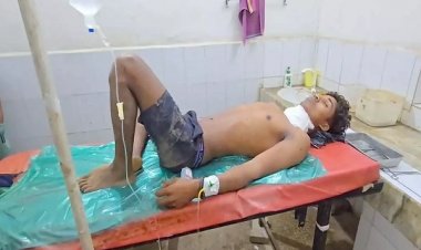 युवक पर भालू ने किया हमला: