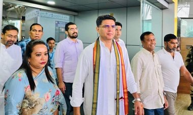 सचिन पायलट रायपुर पहुंचे