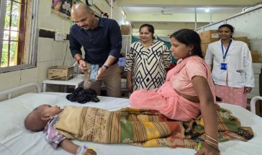 नवापारा यूसीएचसी में बच्चे को दी गई कीमोथेरेपी