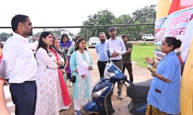 संयुक्त सचिव श्रीमती स्वाति शर्मा ने किया बिहान की गतिविधियों का अवलोकन