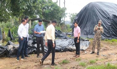 कलेक्टर ने किया पिथौरा संग्रहण केंद्र का निरीक्षण