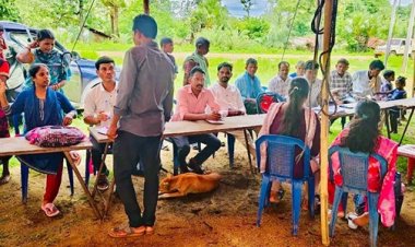 ग्रामीणों को शासकीय योजनाओं से जोड़ने सालातोंग में सुविधा शिविर जारी