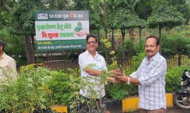 पॉवर कंपनी के वृक्षारोपण महोत्सव में उपभोक्ता भी बन रहे भागीदार