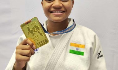 कोण्डागांव की रंजीता ने एशियन कैडेट जूडो चैंपियनशिप में जीता गोल्ड