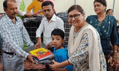 दिव्यांग बच्चों के चेहरे पर लौटी मुस्कान