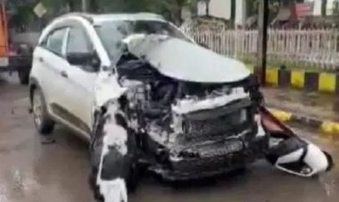 बिलासपुर में सड़क हादसा, अधिकारी का हाथ टूटा