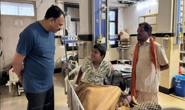 स्वास्थ्य मंत्री श्याम बिहारी जायसवाल ने सुबह 7 बजे किया डीकेएस अस्पताल का आकस्मिक निरीक्षण