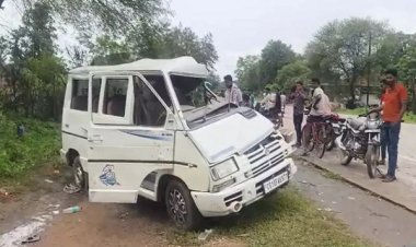 सड़क हादसे में शिक्षक-छात्र समेत 7 घायल, 2 गंभीर...