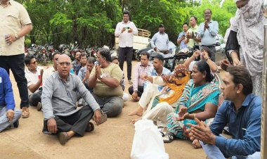 धर्मांतरण के झूठे आरोपों के विरोध में मसीही समाज का प्रदर्शन