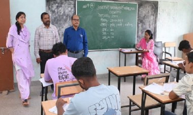 जिले में कड़ी सुरक्षा के साथ आबकारी आरक्षक भर्ती परीक्षा सफलतापूर्वक सम्पन्न