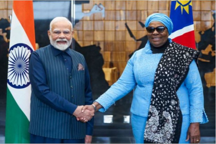 नामीबिया ने पीएम मोदी को देश के सर्वोच्च सम्मान से किया सम्मानित