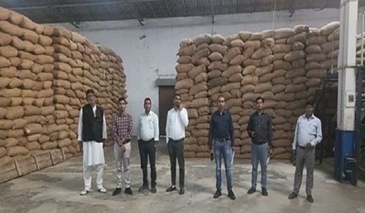 70 प्रतिशत धान का किया गया उठाव, शेष धान का समयावधि में किया जाएगा उठाव