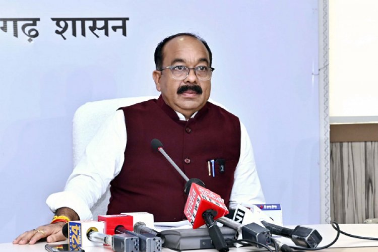 उप मुख्यमंत्री श्री अरुण साव ने कैबिनेट की बैठक में लिए गए निर्णयों की जानकारी दी