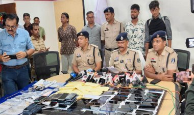 आधा दर्जन फ्लैट्स में चोरी करने वाले 2 अंतर्राज्यीय चोर गिरफ्तार