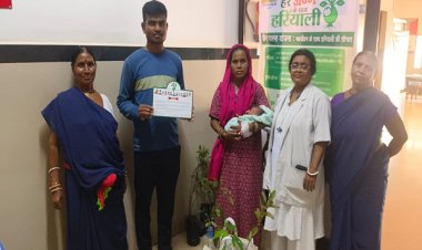 ग्रीन पालना अभियान: हरियाली के साथ नए जीवन की शुरुआत