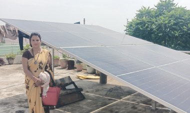 पीएम सूर्य घर से रोशन हो रहा अकत राम ध्रुव का घर