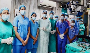 जन्म से दृष्टिहीन 6 वर्ष की बालिका अब देखेगी किसी और की आँखों से दुनिया