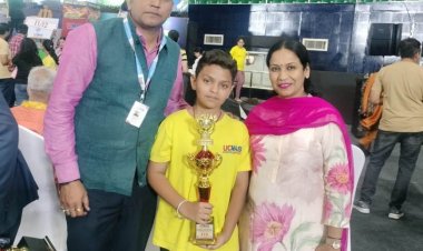 राष्ट्रीय अबेकस चैंपियनशिप में रायपुर के विराज ने हासिल किया चौथा स्थान