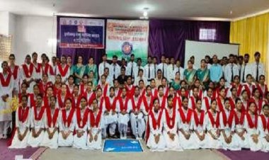 कला, संस्कृति एवं परंपराओं का छात्रों ने किया प्रदर्शन