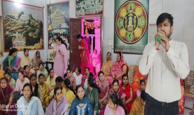 पर्युषण पर्व के प्रथम दिवस श्रद्धालुओं ने स्नात्र महोत्सव व नवांगी पूजा में लिया भाग