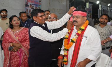 गृह मंत्री श्री विजय शर्मा पोरा महोत्सव एवं किसान उत्सव में हुए शामिल