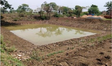 मनरेगा से निर्मित तालाब किसान के लिए बना सिंचाई व आजीविका का साधन