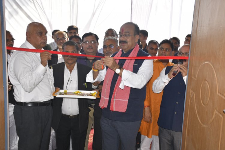उपमुख्यमंत्री  अरुण साव ने व्यवहार न्यायालय लोरमी के भवन के नवीनीकरण का किया लोकार्पण