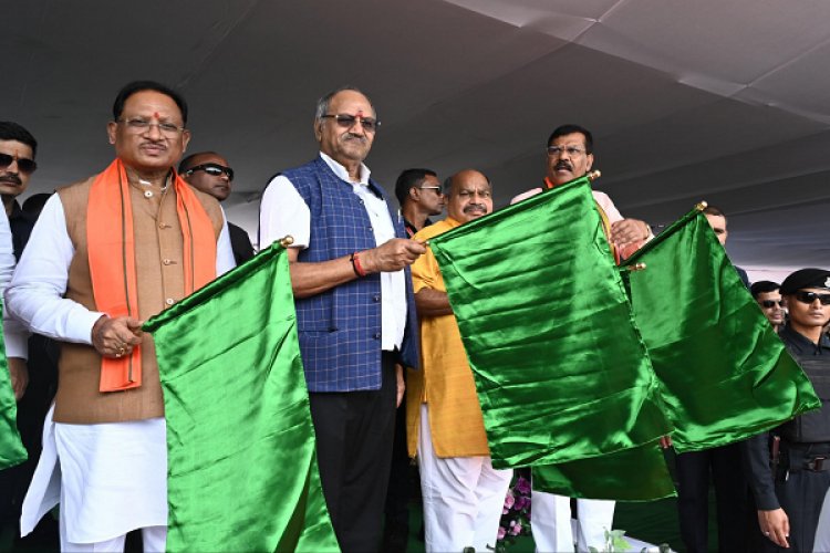 प्रधानमंत्री की विशेष पहल से बस्तर समेत प्रदेश भर में रेल सेवाओं का बढ़ा दायरा : मुख्यमंत्री श्री साय