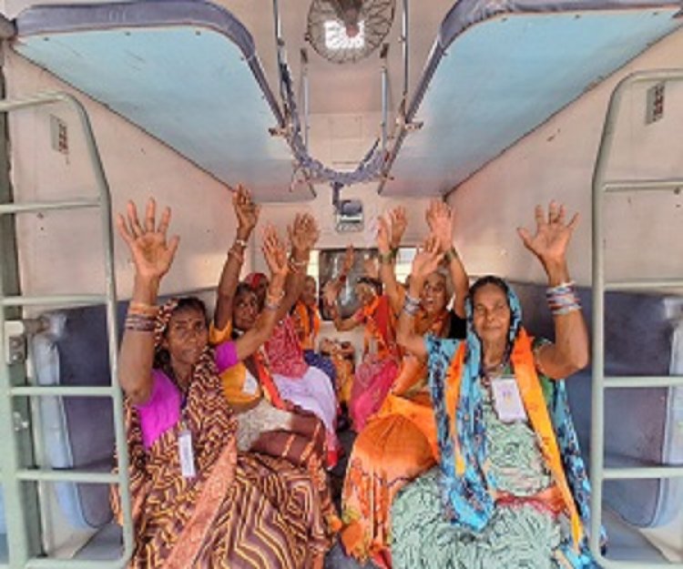 श्री रामलला दर्शन अयोध्या धाम योजना से बुजुर्गों को तीर्थयात्रा का मिल रहा सौभाग्य