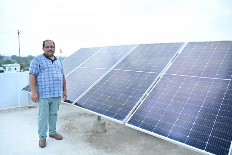 प्रधानमंत्री सूर्यघर-मुफ्त बिजली योजना से सुनीत लाल का बिजली बिल हुआ शून्य