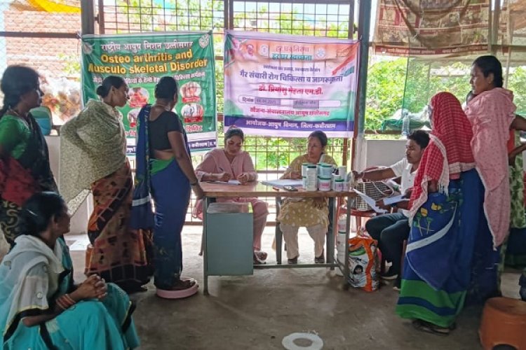 राष्ट्रीय आयुष मिशन (एनएएम) के अंतर्गत प्रदेश में गैर-संचारी रोगों की रोकथाम हेतु विशेष अभियान