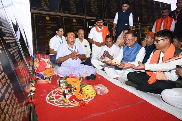 मुख्यमंत्री श्री विष्णुदेव साय ने धरमजयगढ़ में 62.36 करोड़ के विकास कार्यों की दी सौगात