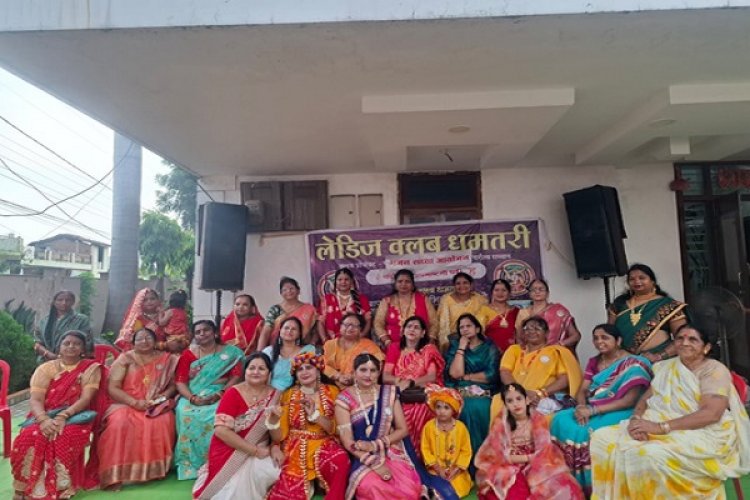 लेडीज क्लब ने धूमधाम से मनाया कृष्ण जन्माष्टमी उत्सव