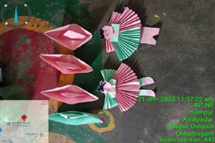 आंगनबाड़ी केन्द्रों में टॉय मेकिंग वर्कशॉप मनाया गया