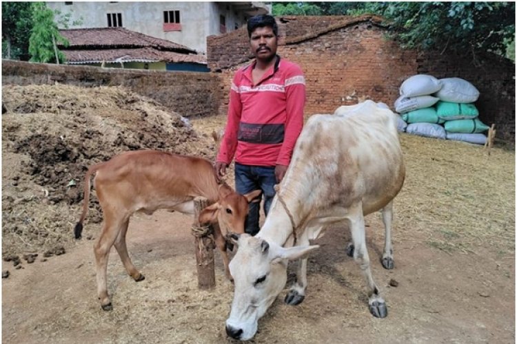 डेयरी उद्यमिता विकास योजना से सुखसागर को मिला आर्थिक स्वावलंबन