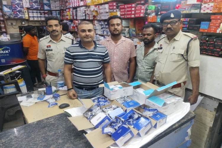 नकली एंकर उत्पाद बेचने वाले दुकानदार के खिलाफ मामला दर्ज