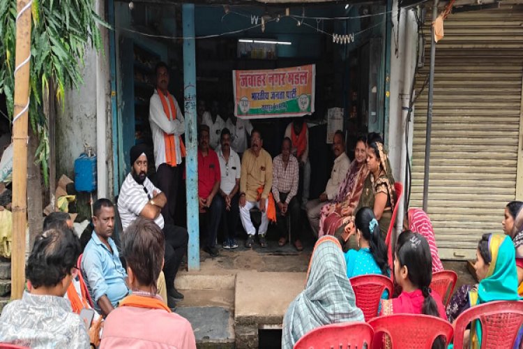 भाजपा के जवाहर नगर मंडल ने सुनी पीएम मोदी की ‘मन की बात’