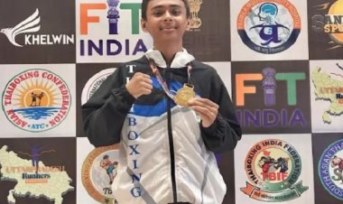 रायपुर के निर्वेद ने जीता गोल्ड मेडल