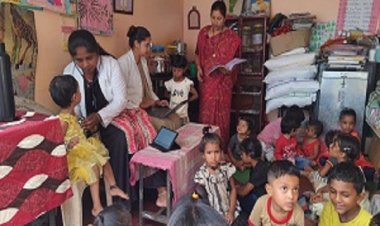 आंगनबाड़ी एवं स्कूलों में हृदय जांच जारी, 144 बच्चों का हुआ परीक्षण