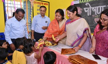 छत्तीसगढ़ में महिलाओं और बच्चों के विकास के प्रयास सराहनीय: केन्द्रीय मंत्री श्रीमती अन्नपूर्णा देवी