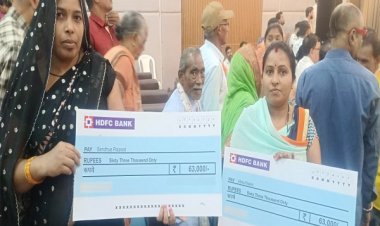 पक्का आशियाना मिलने से खिले चेहरे