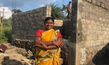 रायपुर : राजमिस्त्री प्रशिक्षण प्राप्त कर पायको ने बनाया अपना पक्का घर