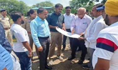 मुख्यमंत्री के प्रस्तावित कार्यक्रम की तैयारियों का कलेक्टर लिया जायजा