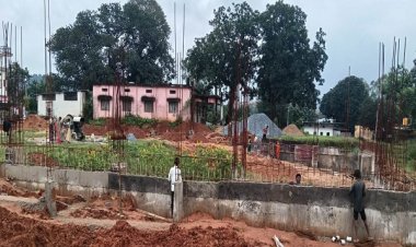 बगीचा में आधुनिक इनडोर बैडमिंटन स्टेडियम का निर्माण प्रारंभ