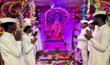 रायपुर : माँ दुर्गा की भक्ति से गूंजा केन्द्रीय जेल रायपुर, 802 बंदियों ने रखा व्रत