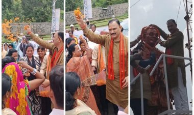 रायपुर : पंडित दीनदयाल उपाध्याय की जयंती पर दिया गया स्वच्छता का संदेश