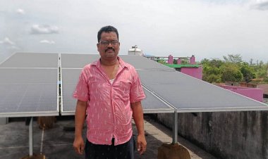 रायपुर : अब सूरज की रोशनी से घर में हो रही बचत और कमाई