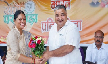 रायपुर : सेवा पखवाड़ा के तहत गांधी स्टेडियम में भव्य चित्रकला प्रतियोगिता