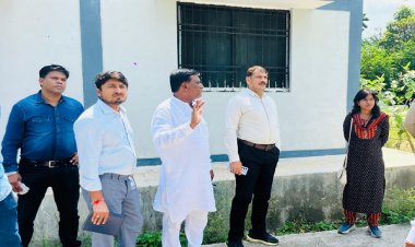 रायपुर : नालंदा लाइब्रेरी निर्माण की प्रक्रिया हुई तेज, कलेक्टर श्री गोपाल वर्मा ने किया निरीक्षण